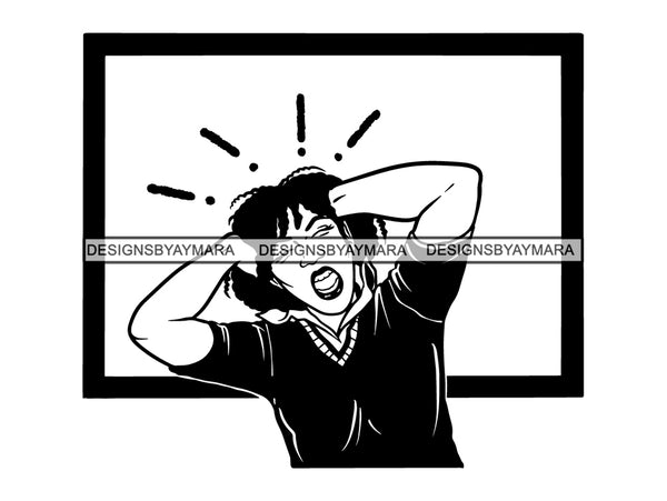 School Teacher Education Learn Student Kids SVG PNG EPS JPG Vector Clipart Silhouette Cricut Cutting Cut File