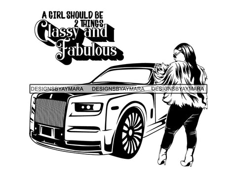 Beautiful Woman SVG Blessed Goddess Queen Diva Classy Lady SVG PNG EPS JPG Vector Clipart Cricut Cutting Cut Perfect For Cutting