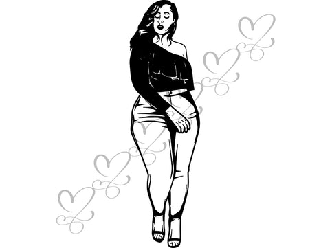 Afro Beautiful Black Woman SVG African American Ethnicity Afro Puffy Hairstyle Beauty Salon Queen Diva Classy Lady  Beautiful People Beauty Salon Princess