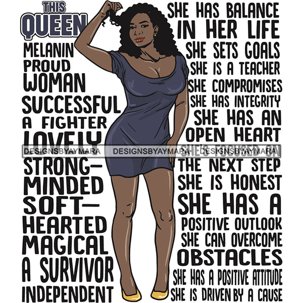 Bundle 20 Afro Woman This Queen Quotes SVG Files For Cutting and More!