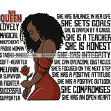 Bundle 20 Afro Woman This Queen Quotes SVG Files For Cutting and More!