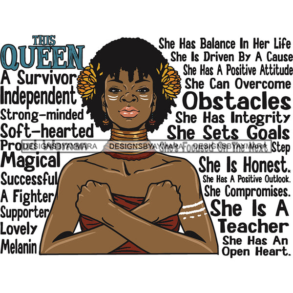 Bundle 20 Afro Woman This Queen Quotes SVG Files For Cutting and More!