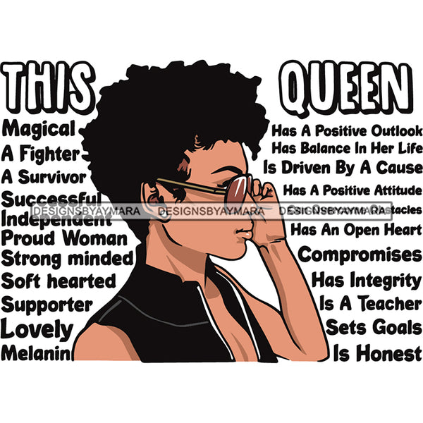 Bundle 20 Afro Woman This Queen Quotes SVG Files For Cutting and More!