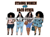 Thick Goddess Women Empower Life Quotes Freedom Nubian Melanin Afro Hairstyle Female Classy Lady .PNG .EPS .JPG Vector Clipart