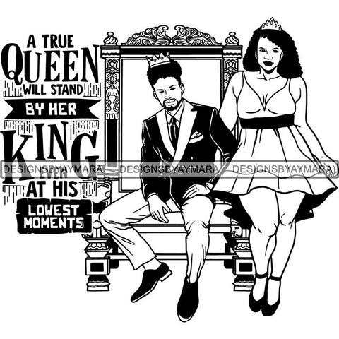 King and Queen Rey Reina Couple Life Goals SVG Cut Files For Silhouette and Cricut