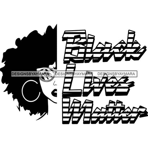 Black Lives Matter Humanity Social Protest Justice Racism Movement SVG PNG JPG Vector Cutting Files