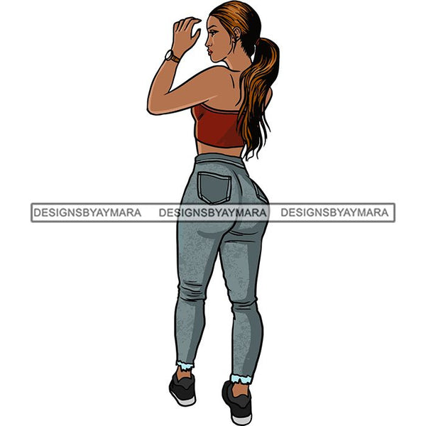 Fashion Diva Glamour Afro Classy Sexy Lady SVG PNG JPG Vector Files For Cutting and More