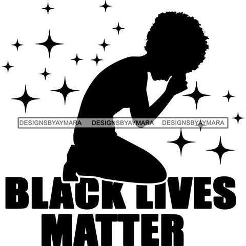 Black Lives Matter Humanity Social Protest Justice Black-Owned Businesses SVG PNG JPG Vector Cutting Files