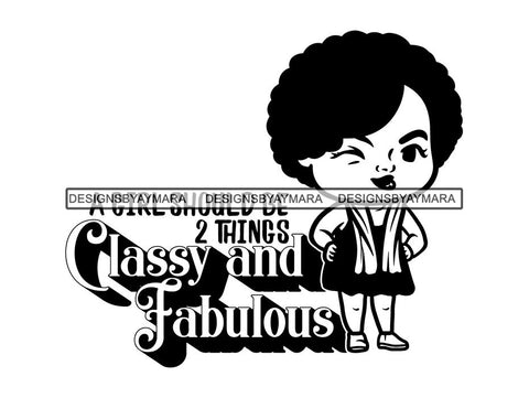 Cute Fabulous Ladies SVG Cut Files For Silhouette and Cricut
