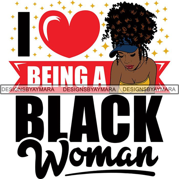 Afro Boss Lady Lord Life Quotes SVG Files For Cutting and More