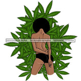 Weed Leaf Dope Cannabis Medical Marijuana Joint Blunt High Life SVG Cutting Files