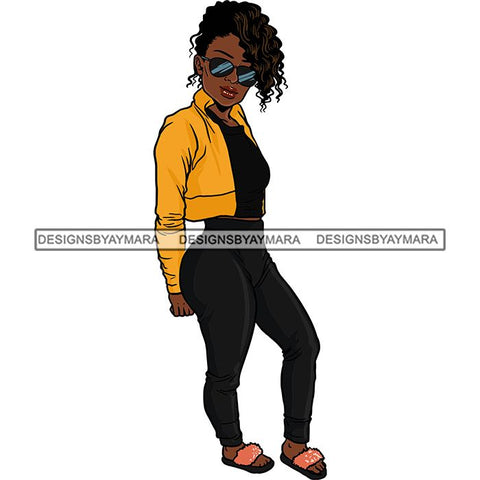 Fashion Diva Glamour Afro Classy Sexy Lady SVG PNG JPG Vector Files For Cutting and More