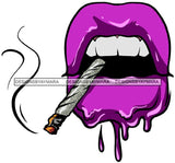 Marijuana Smoking Pot Joint Blunt Stoned High Life Weed Leaf Grass Relax Chill SVG Cutting Files