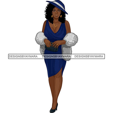 Fashion Diva Glamour Afro Classy Sexy Lady SVG PNG JPG Vector Files For Cutting and More