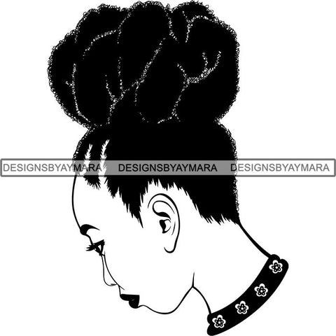 Afro Latina Woman SVG Cutting Files For Silhouette Cricut and More