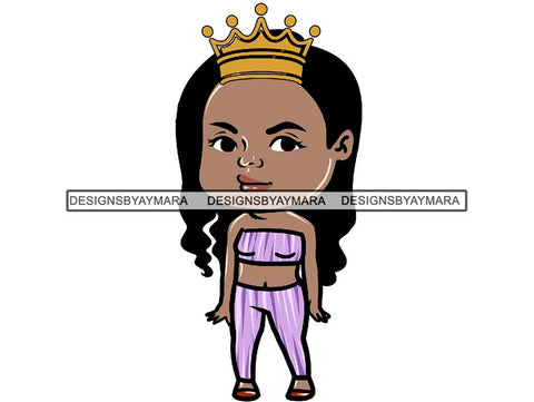 Cute Fabulous Ladies PNG Files For Print