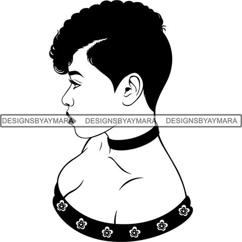 Afro Latina Woman SVG Cutting Files For Silhouette Cricut and More