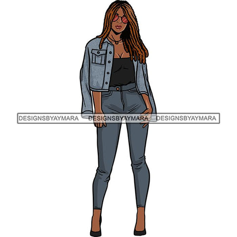 Fashion Diva Glamour Afro Classy Sexy Lady SVG PNG JPG Vector Files For Cutting and More