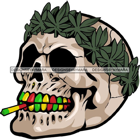 Rasta High Life Smoking Weed Everyday 420 Cannabis Pot Head Weed Leaf Grass Marijuana Joint Blunt Stoned SVG Cutting Files