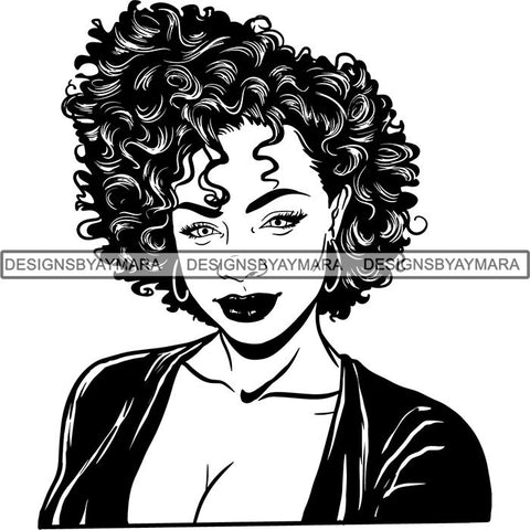 Copy of Afro Melanin Popping Dark Latina SVG Cutting Files For Silhouette Cricut and More