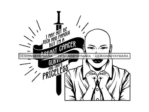 Cancer Awareness SVG Cut Files For Silhouette And Cricut