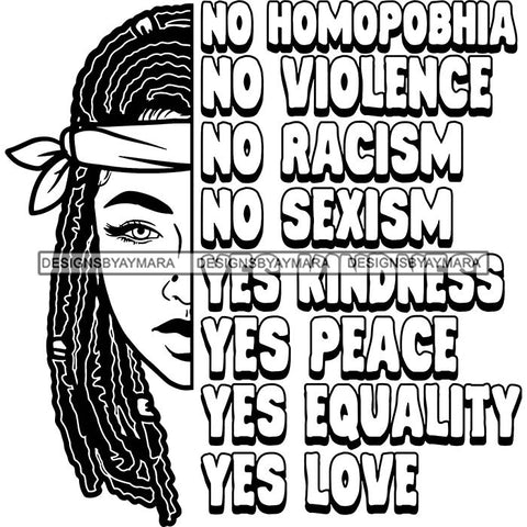 Black Lives Matter Humanity Social Protest Justice Racism Movement SVG PNG JPG Vector Cutting Files