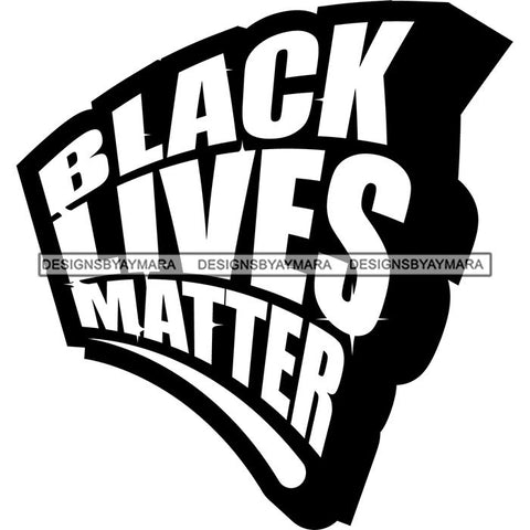 Black Lives Matter Humanity Social Protest Justice Black-Owned Businesses SVG PNG JPG Vector Cutting Files