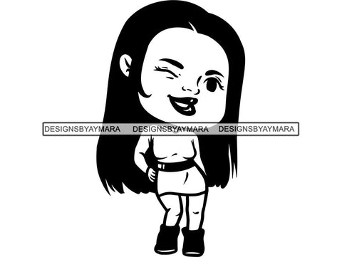 Cute Fabulous Ladies SVG Cut Files For Silhouette and Cricut