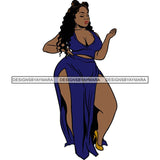 BBW Thick Thigh Woman Sassy Exotic Curvy Big Bone Goddess .SVG Cutting Files For Silhouette and Cricut and More!