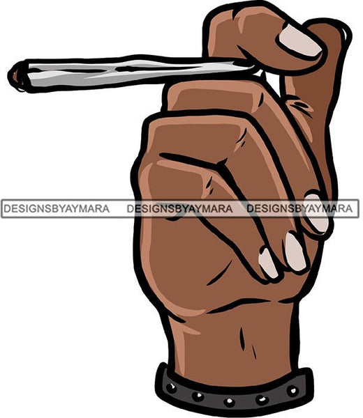 Marijuana Smoking Pot Joint Blunt Stoned High Life Weed Leaf Grass Relax Chill SVG Cutting Files