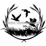 Ducks Hunting Flying Hot Seller Design SVG Cutting Files