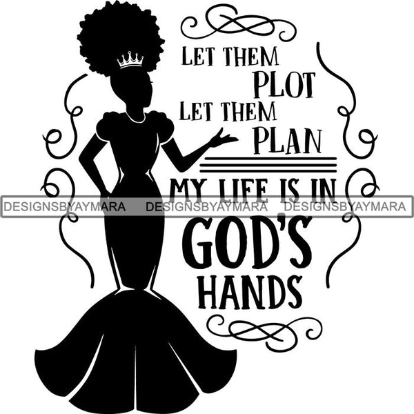 Black Queen Nubian Melanin Quotes .SVG Files For Silhouette and Cricut