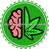 Medical Marijuana Weed Leaf High Life Cannabis Hot Seller Design SVG Cutting Files