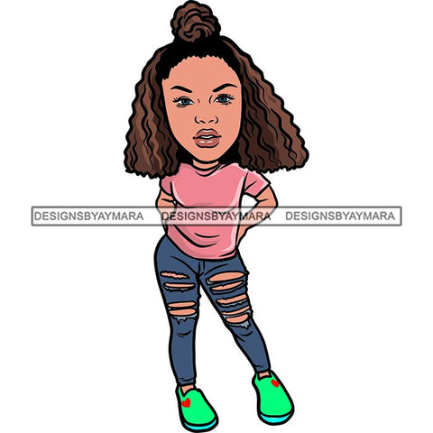 Fashion Woman Model Posing Summer Outfit Vogue Goddess Glamour Trendy Clothing Vector SVG Cutting Files