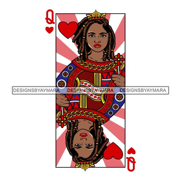 Afro Queen Lola Ace Casino Design Blackjack Poker Gambling Crown Royal ...