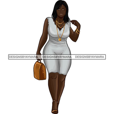 Fashion Diva Glamour Afro Classy Sexy Lady SVG PNG JPG Vector Files For Cutting and More