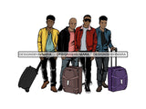 Man Getaway Trip Friends PNG File For Print Not For Cutting