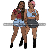 Best Friends Forever Drinking Chilling  SVG Files For Cutting and More!