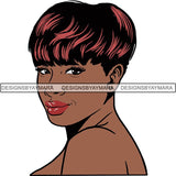 Afro Latina Woman SVG Cutting Files For Silhouette Cricut and More