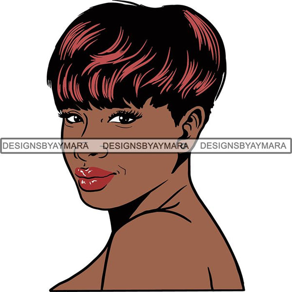 Afro Latina Woman SVG Cutting Files For Silhouette Cricut and More