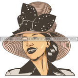 Afro Woman SVG Melanin Cutting Files For Cricut Silhouette and More