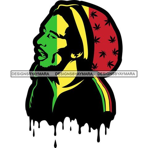 Rasta Weed Leaf Joint Blunt Pot Cannabis Hashish Grass Marijuana Medicinal Hemp Stoned High Life SVG Cutting Files