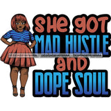Afro Thick Classy Lola Boss Lady Hustle Quotes .SVG Cutting Files For Silhouette and Cricut and More!