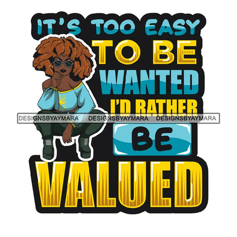 Afro Lola Diva Gangster Quotes .SVG Cutting Files For Silhouette and Cricut and More!