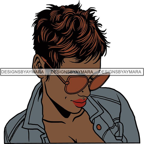 Afro Latina Woman SVG Cutting Files For Silhouette Cricut and More