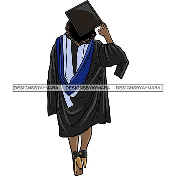 Graduation Woman Cap Diploma Achievement Education College Ceremony Student Success Graduate