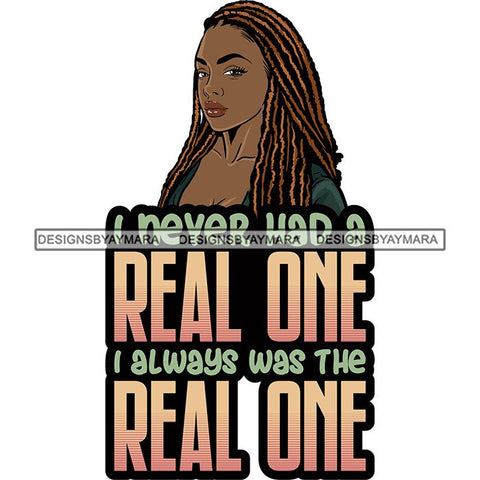 Afro Woman Dreadlocks Locs Hairstyle Gangster Bad Ass Quotes .SVG Cutting Files For Silhouette Cricut and More!