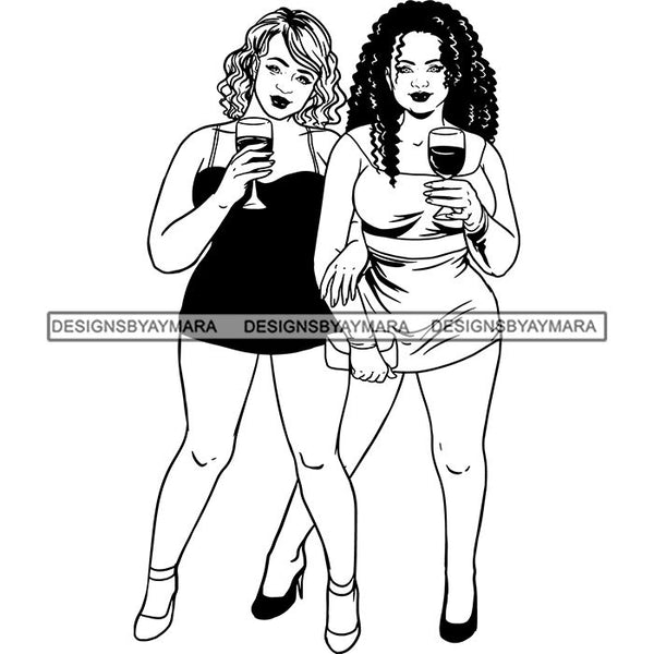 Best Friends Forever Girls Women Ladies Buddy Sister Girlfriends SVG Files For Cutting and More!