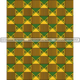 Kente African Pattern African American Culture PNG Print Files Not For Cutting