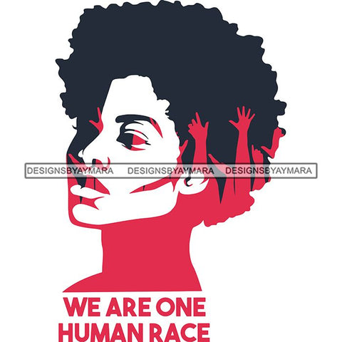 Black Lives Matter Humanity Social Protest Justice Black-Owned Businesses SVG PNG JPG Vector Cutting Files